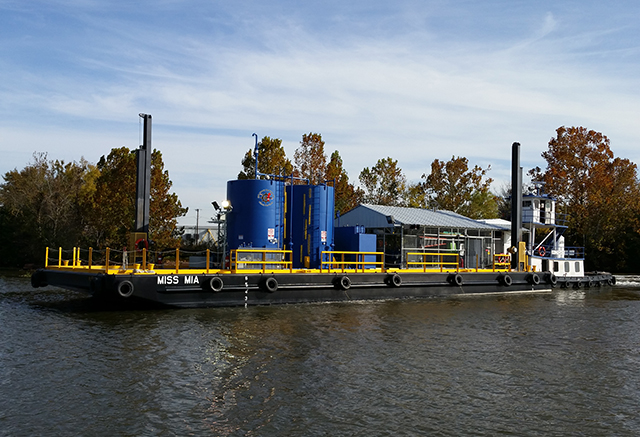 U.S.C.G. Certified Hot Oil Barge